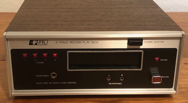 PAX Pr-650 8-Track Player/Recorder Front